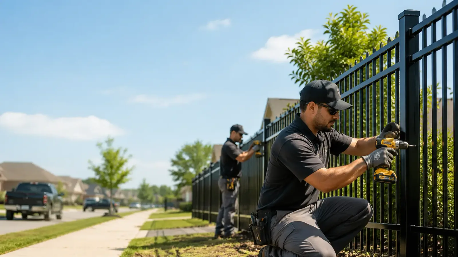 Metal Fence Installation in Ellison Bay, WI